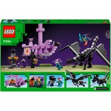 LEGO 21264 Minecraft Der Enderdrache und das Endschiff, Konstruktionsspielzeug 