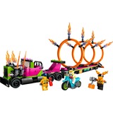 LEGO 60357 City Stunttruck mit Feuerreifen-Challenge, Konstruktionsspielzeug 