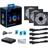 Lian Li UNI FAN SL-INF 120 RGB, Gehäuselüfter schwarz, Dreierpack