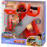 MGA Entertainment Litte Tikes Creative Construction - Mess- und Schneide-Set, Kinderwerkzeug 