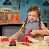 MGA Entertainment Litte Tikes Creative Construction - Mess- und Schneide-Set, Kinderwerkzeug 