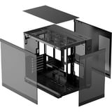 Ocypus Iota C70 ARGB , Tower-Gehäuse schwarz, Panoramaglas