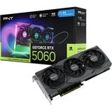 PNY GeForce RTX 5060 ARGB Triple Fan OC, Grafikkarte DLSS 4, 3x DisplayPort, 1x HDMI 2.1