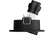 Philips Hue White Ambiance Milliskin Einbauspot, LED-Leuchte weiß