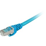 Sharkoon Patchkabel SFTP, RJ-45, mit Cat.7a Rohkabel blau, 3 Meter