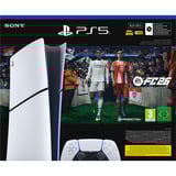 Sony PlayStation 5 Slim Digital Edition E-Chassis inkl. FC26, Spielkonsole weiß/schwarz