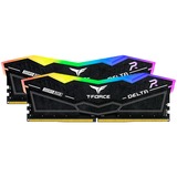 Team Group DIMM 48 GB DDR5-7200 (2x 24 GB) Dual-Kit, Arbeitsspeicher schwarz, FF3D548G7200HC34ADC01, Delta RGB, INTEL XMP