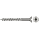 fischer Spanplattenschraube PowerFast II 4,5x40 Senkkopf TX 200 Stück, mit Teilgewinde, Edelstahl A2