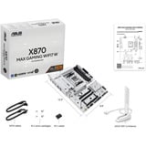 ASUS X870 MAX GAMING WIFI7 W, Mainboard weiß