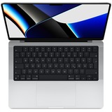 Apple MacBook Pro (14") 2021 CTO, Notebook silber, M1 Max 32-Core GPU, macOS Monterey, Deutsch, 120 Hz Display