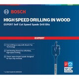 Bosch EXPERT Flachfräsbohrer SelfCut Speed, Ø 13mm Länge 400mm