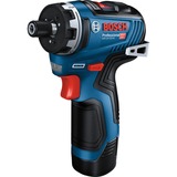 Bosch Professional Akkuschrauber GSR 12V-35 HX Professional, 12Volt blau/schwarz, 2x Li-Ion Akku 3Ah