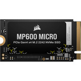 Corsair MP600 MICRO 2 TB, SSD schwarz, PCIe 4.0 x4, NVMe, M.2 2242
