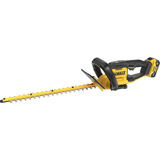 DEWALT Akku Heckenschere DCMHT562P1-QW, 18Volt gelb/schwarz, 1 x 18V XR 5,0Ah, Ladegerät