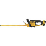 DEWALT Akku Heckenschere DCMHT562P1-QW, 18Volt gelb/schwarz, 1 x 18V XR 5,0Ah, Ladegerät
