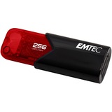 Emtec B110 Click Easy 256 GB, USB-Stick rot/schwarz, USB-A 3.2 Gen 1