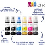 Epson EcoTank ET-8550, Multifunktionsdrucker schwarz, USB, WLAN, Scan, Kopie, Duplex (Druck)