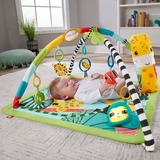 Fisher-Price Rainforest-Erlebnisdecke Krabbeldecke mit Spielbogen, Spielbogen/Decke 