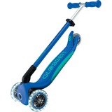 GLOBBER Primo Foldable Plus Lights, Scooter dunkelblau/türkis