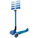 GLOBBER Primo Foldable Plus Lights, Scooter dunkelblau/türkis