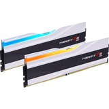 G.Skill DIMM 64 GB DDR5-6000 (2x 32 GB) Dual-Kit, Arbeitsspeicher weiß, F5-6000J3040G32GX2-TZ5RW, Trident Z5 RGB, INTEL XMP