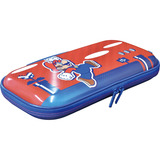 HORI Vault Case (Mario) Premium Etui für Nintendo Switch 2, Schutzhülle rot/blau