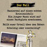 KOSMOS Ihr seid die Jury: Zwei Gesichter - ein Schuss, Rätselspiel 