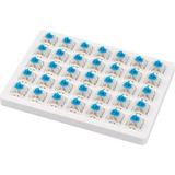Keychron Gateron Blue Switch Set, Tastenschalter blau/transparent