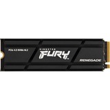 Kingston FURY Renegade Heatsink 1 TB, SSD schwarz, PCIe 4.0 x4, NVMe, M.2 2280, Heatsink
