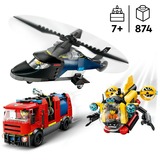 LEGO 60462 City Kombinationsset mit Hubschrauber, Löschauto und U-Boot, Konstruktionsspielzeug 