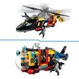 LEGO 60462 City Kombinationsset mit Hubschrauber, Löschauto und U-Boot, Konstruktionsspielzeug 