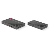 Lindy 70m Cat.6A HDMI 4K60 & Typ C HDBaseT 3.0 KVM Extender, HDMI Verlängerung schwarz