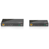 Lindy 70m Cat.6A HDMI 4K60 & Typ C HDBaseT 3.0 KVM Extender, HDMI Verlängerung schwarz