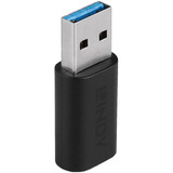 Lindy USB 3.2 Adapter Typ A an C  schwarz