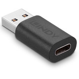 Lindy USB 3.2 Adapter Typ A an C  schwarz