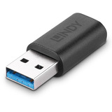Lindy USB 3.2 Adapter Typ A an C  schwarz