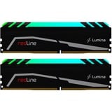 Mushkin DIMM 32 GB DDR5-6400 (2x 16 GB) Dual-Kit, Arbeitsspeicher schwarz, MLA5C640A77P16GX2, Redline Lumina