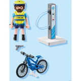 PLAYMOBIL 71732 Action Heroes Polizei Fahrradstreife, Konstruktionsspielzeug 