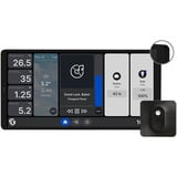 Shelly Wall Display X2 Black + Blu H&T, Bedienteil schwarz