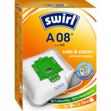 Swirl Staubsaugerbeutel A 08 ( A09 ) MicroPor 4 Beutel, 1 Abluftfilter