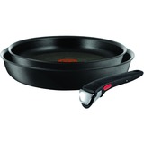 Tefal Pfannen-Set Ingenio Expertise + Griff, 3-teilig schwarz, Ø 28cm, Ø 24cm
