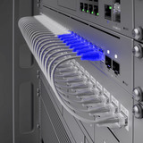 Ubiquiti UniFi Etherlighting Cat.6 Patch Kabel weiß/transparent, 5 Meter