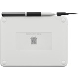 Wacom One, Grafiktablett schwarz/rot, Small