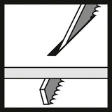 Bosch PRO Säbelsägeblatt Window Demolition S611DF, 2 Stück Länge 150mm