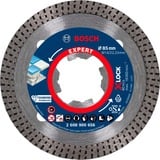 Bosch Professional X-LOCK Diamanttrennscheibe Expert HardCeramic, Ø 85mm Bohrung 22,23mm