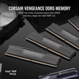 Corsair DIMM 32 GB DDR5-6400 (2x 16 GB) Dual-Kit, Arbeitsspeicher schwarz, CMK32GX5M2B6400C32, Vengeance