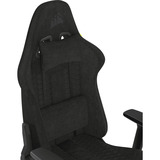 Corsair TC100 RELAXED Gaming-Stuhl schwarz, Soft Fabric