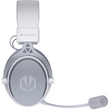 ENDORFY VIRO Wireless Onyx White, Gaming-Headset weiß, USB--Dongle, Bluetooth, 3,5-mm-Klinke Aktive ENC-Geräuschreduzierung