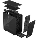 Fractal Design Meshify 2 Compact Black TG Light Tint, Tower-Gehäuse schwarz, Tempered Glass