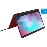 Fujitsu LIFEBOOK U9312X (VFY:U9X12M15AMDE), Notebook schwarz/rot, Windows 11 Pro 64-Bit, 512 GB SSD